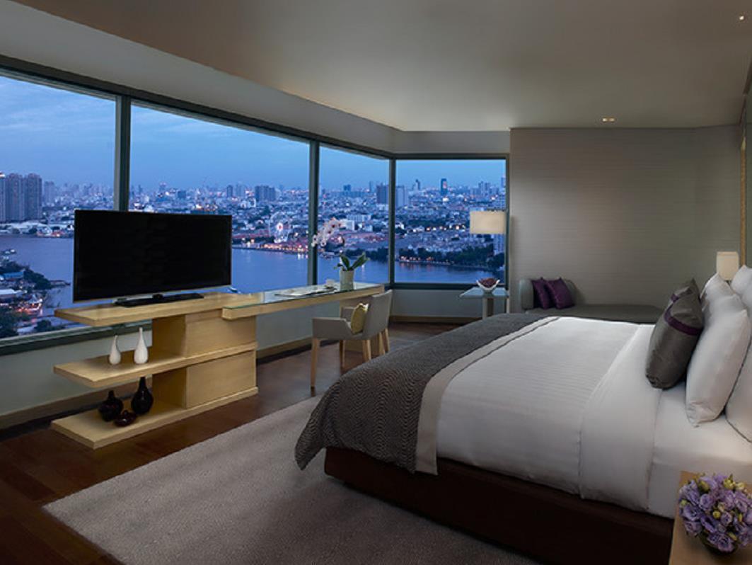فندق أفاني+ ريفر سايد بانكوك المظهر الخارجي الصورة A bedroom at the hotel